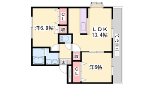 滝野駅 徒歩27分 2階の物件間取画像